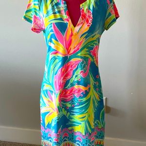 Lilly Pulitzer stretch V Neck Dress
